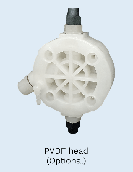 Opcional Cabeçote PVDF - Dosing Pump EXD PLUS - Exatta Pumps